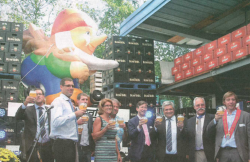 La bière se sert chez Amstein depuis 40 ans