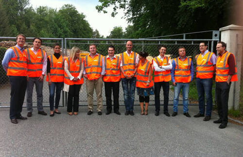 Visite de l'entreprise Pavatex SA